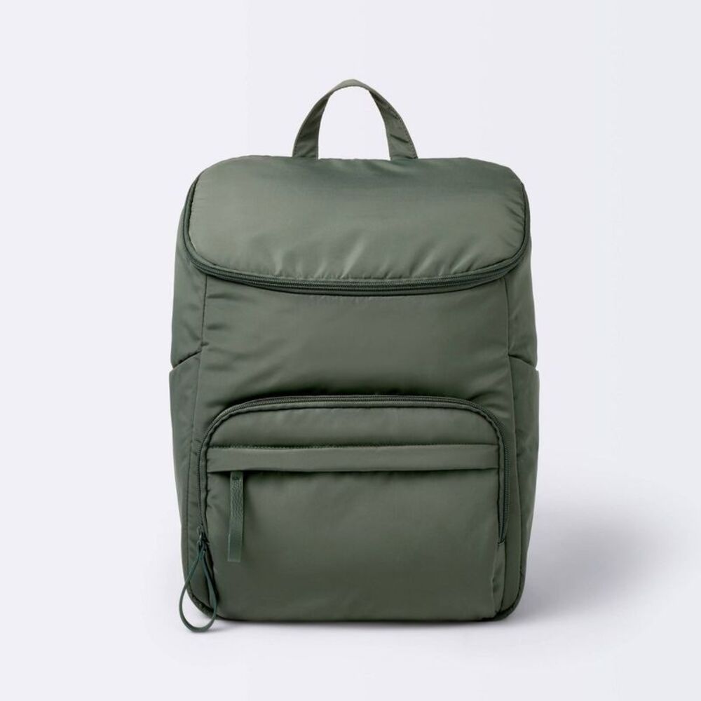 Cloud Island - Open-Top Diaper Backpack - Green - Cloud Island Green